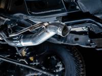 AWE Tuning - AWE 2021+ Ford Bronco 0FG Exhaust (No Tips) w/ Bash Guard - Image 6
