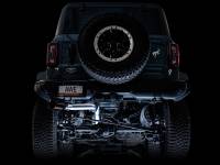 AWE Tuning - AWE 2021+ Ford Bronco 0FG Single Rear Exit Exhaust w/Diamond Black Tip & Bash Guard - Image 5