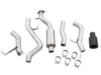 AWE Tuning - AWE 2021+ Ford Bronco 0FG Single Rear Exit Exhaust w/Diamond Black Tip & Bash Guard - Image 10