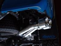 AWE Tuning - AWE 16-22 Toyota Tacoma 0FG Catback Exhaust w/ BashGuard - Dual Chrome Silver Tips - Image 12