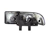 ANZO Headlights, Tail Lights and More  - ANZO 1998-2005 Chevrolet S-10 Crystal Headlights Black - Image 2