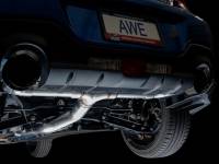 AWE Tuning - AWE Subaru BRZ / Toyota GR86 / Toyota 86 Track Edition Cat-Back Exhaust- Diamond Black Tips - Image 7