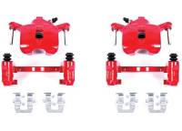 PowerStop 08-09 Buick Allure Rear Red Calipers w/Brackets - Pair