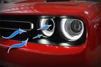 aFe Power (Advanced FLOW Engineering) - aFe Dynamic Air Scoop 2015 Dodge Challenger V6-3.6 / V8-5.7/6.4L HEMI - BLK - Image 5