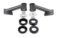 BMR 15-17 S550 Mustang Cradle Bushing Lockout Kit - Black Hammertone