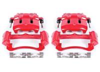 PowerStop 00-05 Ford Excursion Front Red Calipers w/Brackets - Pair