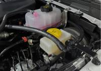 J&L Oil Separator Co - J&L 18-22 Jeep Wrangler JL 3.6L Driver Side Oil Separator 3.0 - Black Anodized - Image 2