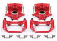PowerStop 07-16 Cadillac Escalade Rear Red Calipers w/Brackets - Pair