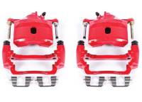PowerStop 97-00 Acura EL Front Red Calipers w/Brackets - Pair