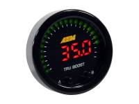AEM Electronics - AEM X-Series Tru-Boost Controller Gauge w/ Boost Control Solenoid 80PSIg Internal MAP Sensor - Image 3