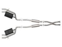 aFe Power (Advanced FLOW Engineering) - aFe Gemini XV 2.5in 304 SS Cat-Back Exhaust w/Cut-Out 18-22 Kia Stinger V6 3.3L - Image 3