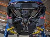 aFe Power (Advanced FLOW Engineering) - aFe Gemini XV 2.5in 304 SS Cat-Back Exhaust w/Cut-Out 18-22 Kia Stinger V6 3.3L - Image 4
