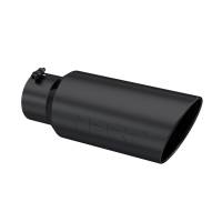 MBRP Exhaust - MBRP Universal Tip 7in O.D. Rolled End 5in inlet 18in length Black - Image 1