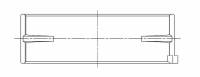 ACL Race Series - ACL Nissan SR20DE/DET GTiR Standard Size High Performance Main Bearing Set - 5 oil holes in upper 5M2975H-STD - Image 2