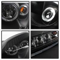 Spyder Auto - Spyder Dodge Ram 1500 06-08/Ram 2500 06-09 Projector Headlights LED Halo LED Blk PRO-YD-DR06-HL-BK - Image 2