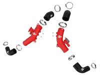 aFe Power (Advanced FLOW Engineering) - aFe 2022 Toyota Land Cruiser (J300) V6-3.5L (tt) BladeRunner 2.5in Aluminum Hot Charge Pipe - Red - Image 2