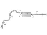 aFe Power (Advanced FLOW Engineering) - aFe Scorpion 2-1/2in Alum Steel Cat-Back Exhaust w/ Polished Tips 07-17 Toyota FJ Cruiser V6 4.0L - Image 5
