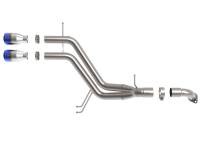 aFe Power (Advanced FLOW Engineering) - aFe Takeda 13-17 Hyundai Veloster L4-1.6L 2-1/2in 304 SS Axle-Back Exhaust w/ Blue Flame Tips - Image 3