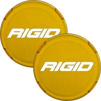 Rigid Industries - RIGID Light Cover For 360-Series 6 Inch LED Lights, Amber, Pair - Image 1