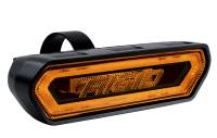 RIGID Chase, Rear Facing 5 Mode LED Light, Amber Halo, Black Housing