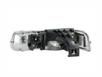 ANZO Headlights, Tail Lights and More  - ANZO 1999-2002 Chevrolet Silverado 1500 Crystal Headlights Chrome - Image 2