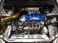 Innovative 97-01 Honda Prelude H/F Series Black Replacement Steel Mounts 75A Bushings