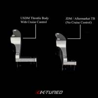 K-Tuned - K-Tuned Center Feed / ITB Throttle Cable w/Universal Billet Bracket - 1250mm - Image 3