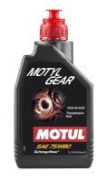 Motul 1L Transmission MOTYLGEAR 75W80 - Technosynthese - API GL-5 / MIL-L-2105D - Case of 12