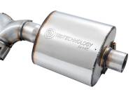 AWE Tuning - AWE 2018+ Jeep Wrangler JL/JLU Tread Edition Axle-Back Dual Exhaust - Diamond Black Tips - Image 2