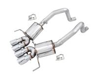 AWE 14-19 Chevy Corvette C7 Z06/ZR1 (w/o AFM) Touring Edition Axle-Back Exhaust w/Chrome Tips