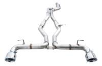 AWE Tuning - AWE 2020 Toyota Supra A90 Track Edition Exhaust - 5in Chrome Silver Tips - Image 4