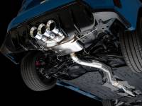 AWE Tuning - AWE 2023 Honda Civic Type R FL5 Touring Edition Exhaust w/ Triple Chrome Silver Tips - Image 6