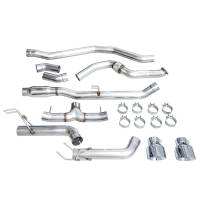 AWE Tuning - AWE 22+ Honda Civic Si/Acura Integra Track Edition Catback Exhaust - Dual Chrome Silver Tips - Image 14