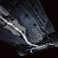 AWE Tuning - AWE 22+ Honda Civic Si/Acura Integra Track Edition Catback Exhaust - Dual Diamond Black Tips - Image 2