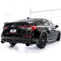 AWE Tuning - AWE 22+ Honda Civic Si/Acura Integra Track Edition Catback Exhaust - Dual Diamond Black Tips - Image 6