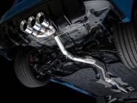 AWE Tuning - AWE 2023 Honda Civic Type R FL5 Track Edition Exhaust w/ Triple Chrome Silver Tips - Image 13