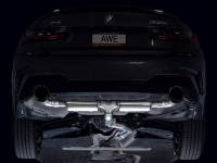 AWE Tuning - AWE 19-23 BMW 330i / 21-23 BMW 430i Base G2X Touring (Excl.Conv) Axle Back Exhaust - Diamond Black - Image 7