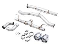 AWE Tuning - AWE Subaru BRZ/ Toyota GR86/ Toyota 86 Track Edition Cat-Back Exhaust- Chrome Silver Tips - Image 7