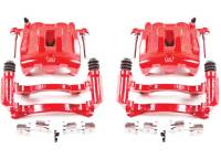 PowerStop 99-04 Jeep Grand Cherokee Front Red Calipers w/Brackets - Pair