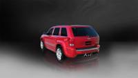 CORSA Performance - Corsa 2006-2010 Jeep Grand Cherokee 6.1L V8 Polished Sport Cat-Back Exhaust - Image 2