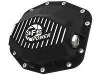 aFe 21-22 Ram 1500 TRX Hemi V8 6.2L (sc) PRO Series Rear Differential Cover Black w/ Machined
