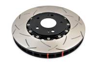 DBA 03-05 Evo 8/9 Front Slotted 5000 Series 2 Piece Rotor Assembled w/ Black Hat