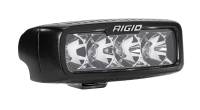 RIGID SR-Q Series PRO, Flood Optic, Surface Mount, Black Housing, Single