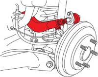 SPC Performance - SPC Performance 06-10 Honda Civic Base/Si/Hybrid/ 13+ Acura CSX/ILX Adjustable Rear Camber Arm - Image 2