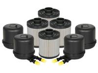 aFe Pro GUARD D2 Fuel Filter 11-17 Ford Diesel Trucks V8 6.7L (td) (4 Pack)