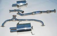 Invidia - Invidia 05+ Subaru Legacy GT Stainless Steel Quad Tip Cat-back Exhaust - Image 2