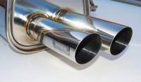 Invidia - Invidia 05+ Subaru Legacy GT Stainless Steel Quad Tip Cat-back Exhaust - Image 3