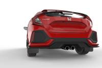Rally Armor - Rally Armor 17-19 Honda Civic Sport Touring UR Black Mud Flap w/ Red Logo - Image 2