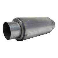 MBRP Exhaust - MBRP Universal Resonator 4 Inlet /Outlet 12 Body 18 Overall T304 - Image 1