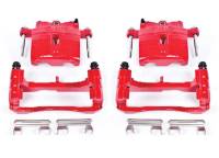 PowerStop 02-06 Cadillac Escalade Front or Rear Red Calipers w/Brackets - Pair